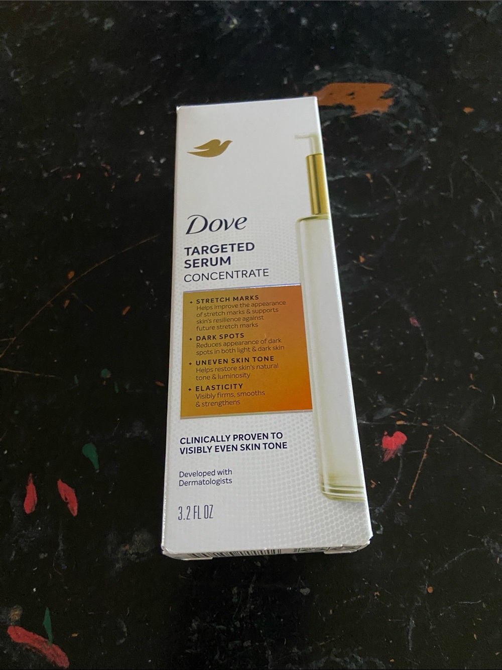 Dove Targeted Serum Concentrate - Gold/White